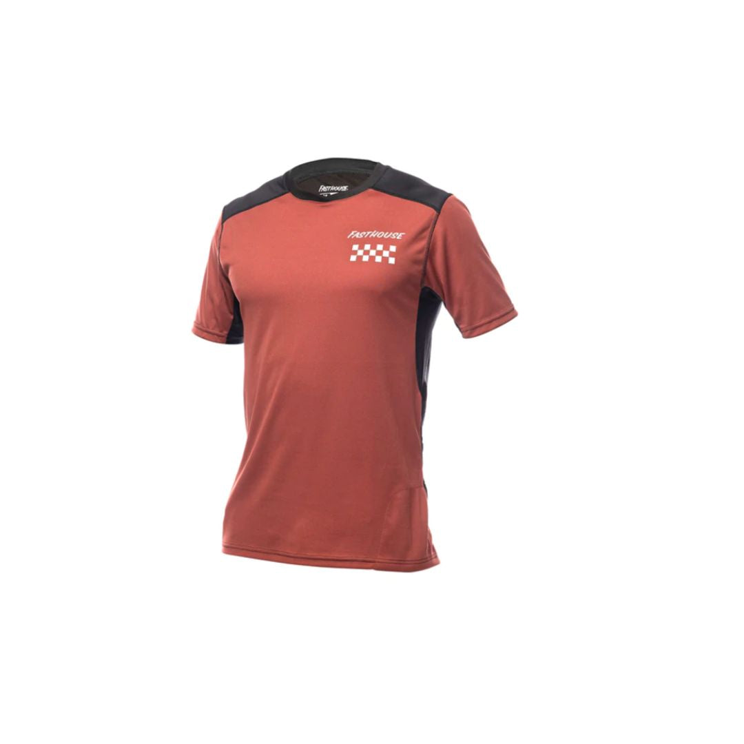Alloy Rally SS Jersey - Clay/Black