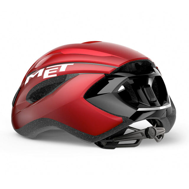 Casco Met Strale Rojo